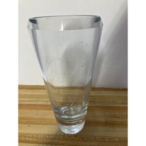 Clear Glass Trumpet Vase Modern Tall Floral Decor‎ Display